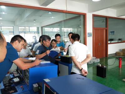國外客戶到訪合眾電氣，深化技術交流與業務合作